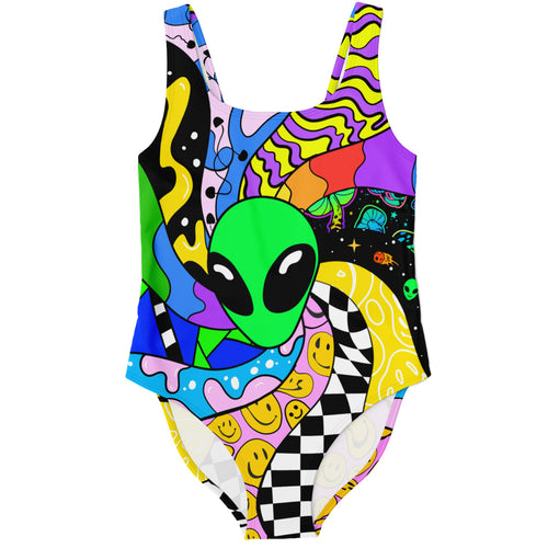Radiant trippy Rave Bodysuit