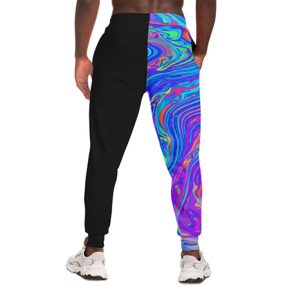 neon Liquid dripping smiley jogger newww