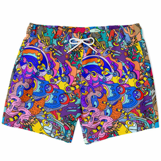Trippy doddles Swim Trunks