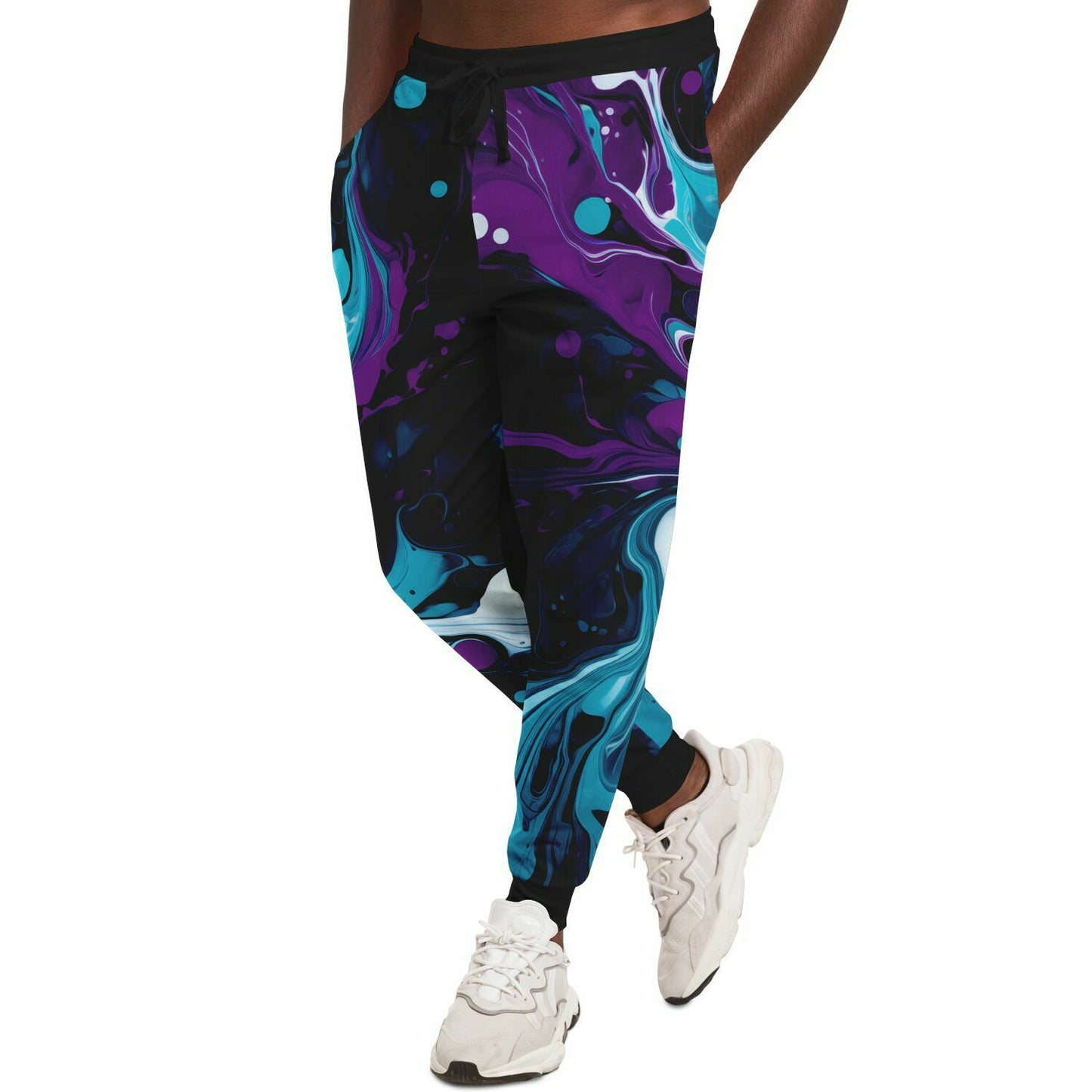 Purple Marbled Jogger