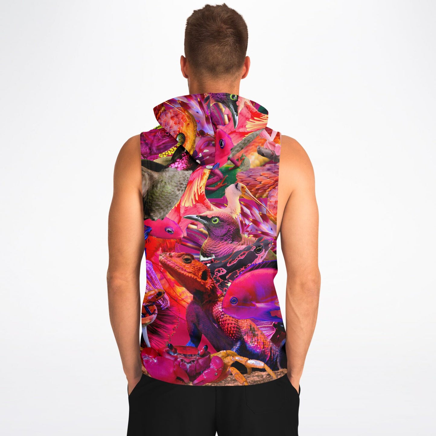 Rishi sleeveless Hoodie