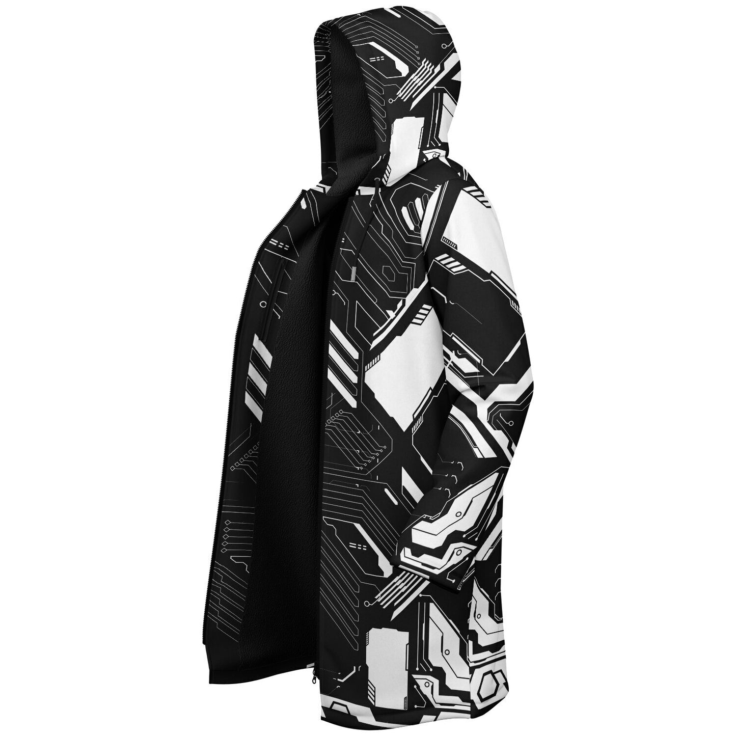Cyber Zipper Cloak