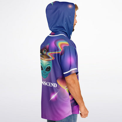 Transcend Hooded Baseball Jersey