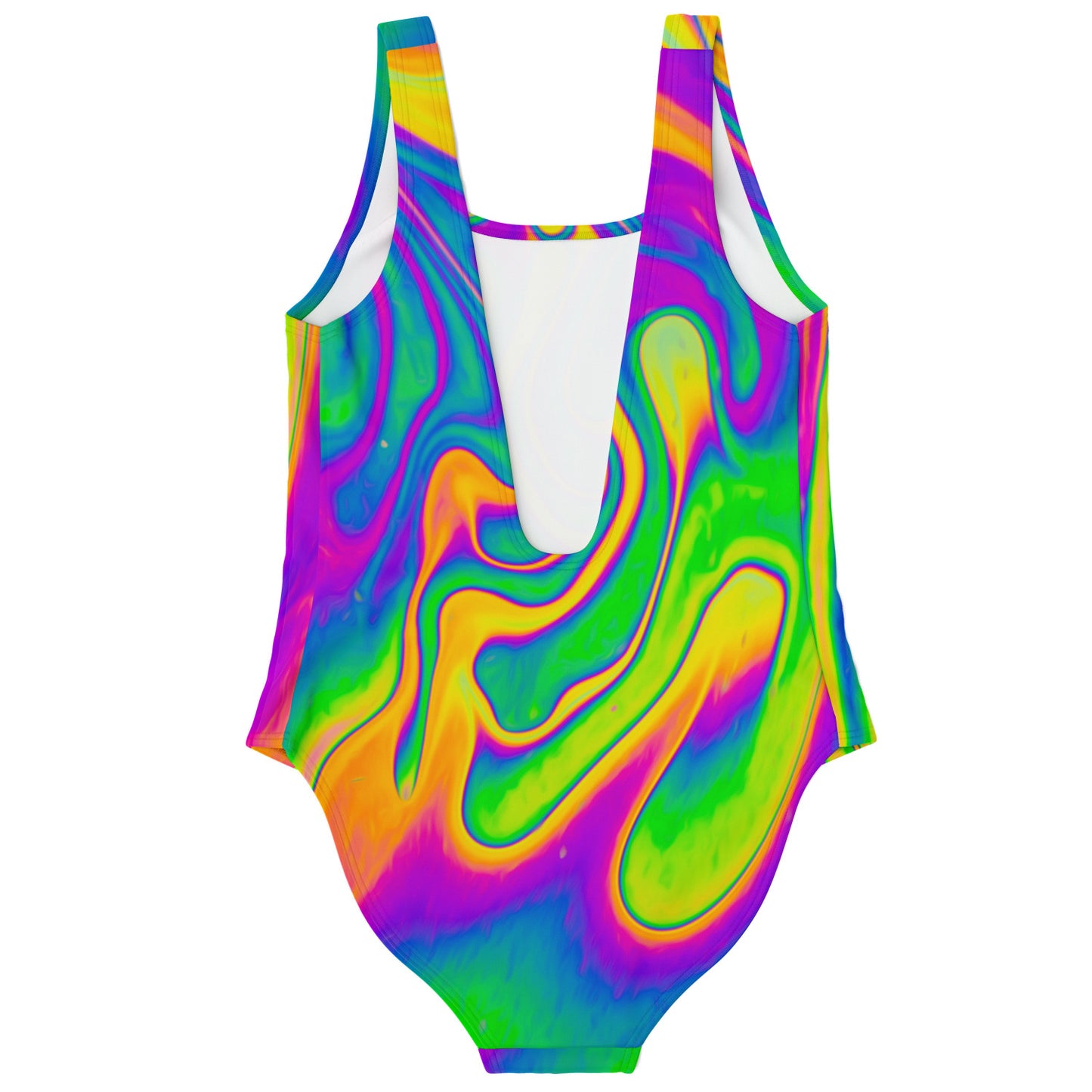 Rainbow Acid Trip Rave bodysuit