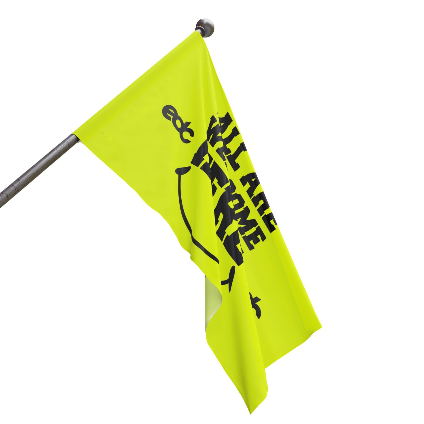 All are welcome flag