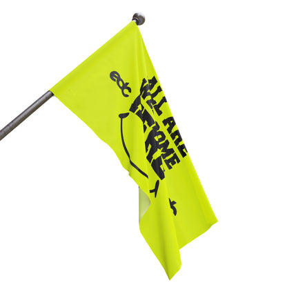 All are welcome flag