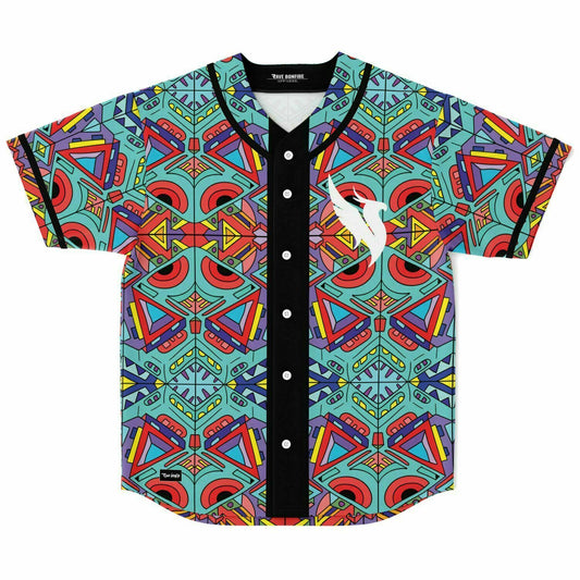 Trippy Doddle patter 01 Baseball Jersey