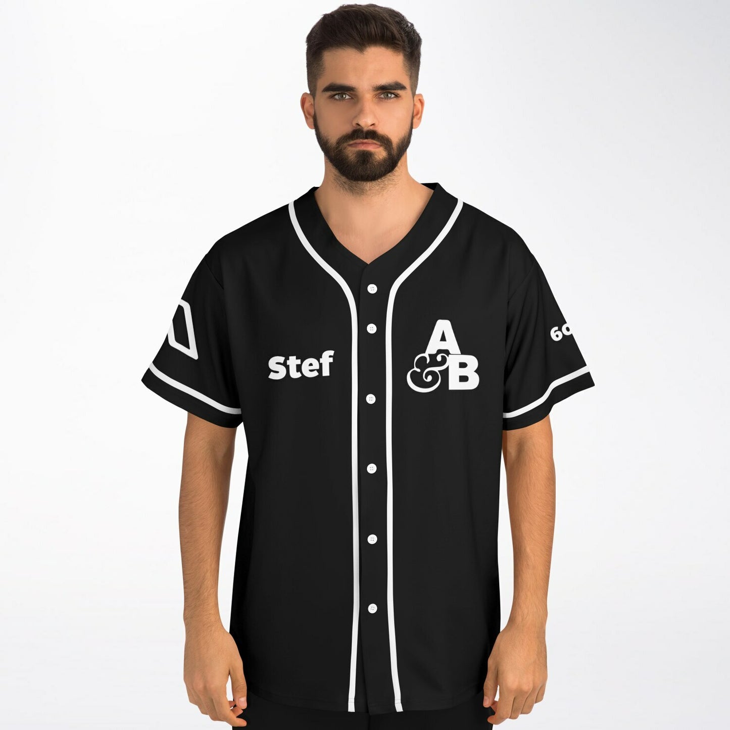 Stef custom Baseball Jersey