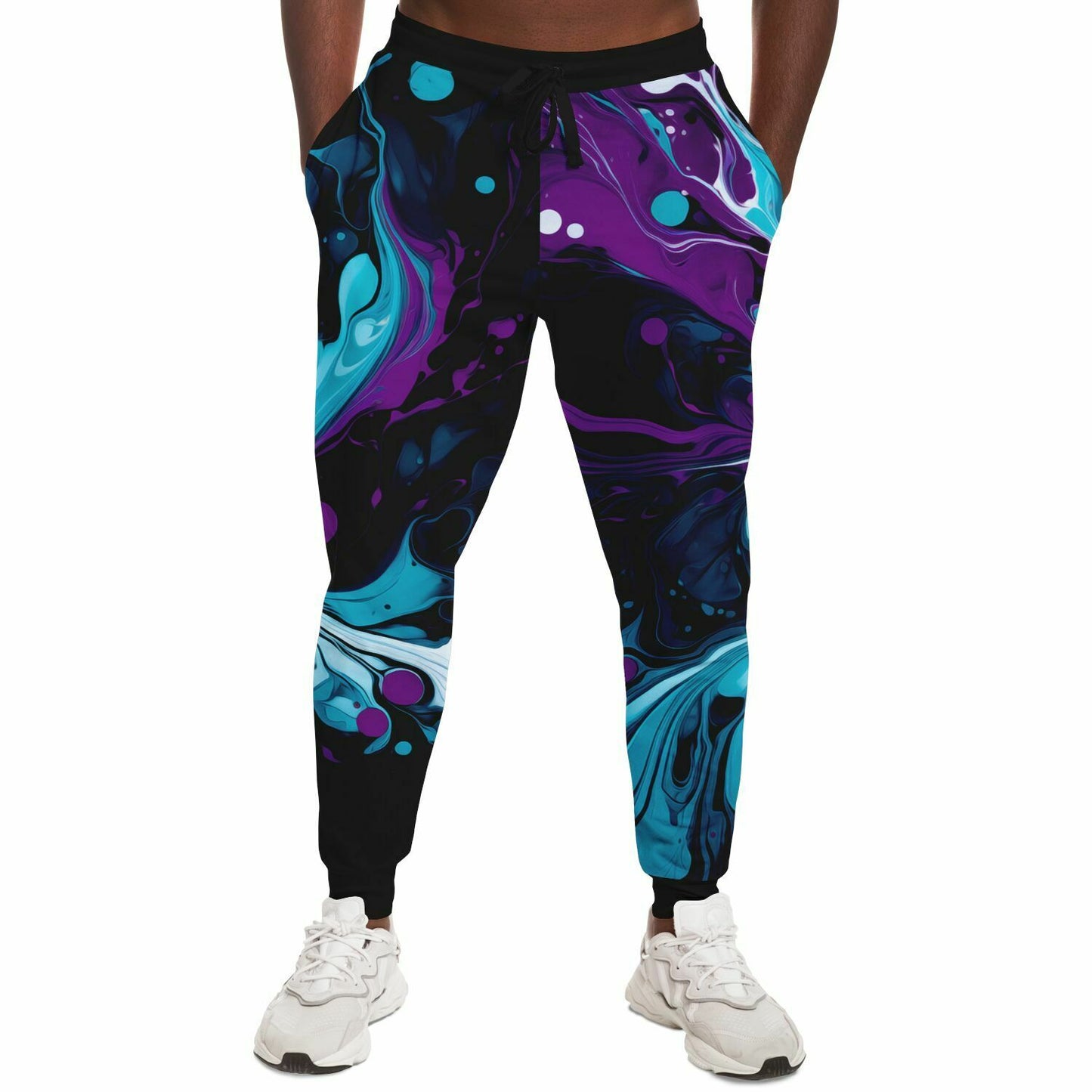 Purple Marbled Jogger