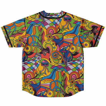 Stay Groovy Reversible Baseball Jersey