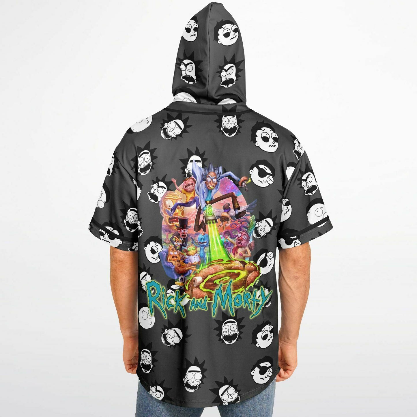 Get Schwifty Hooded Baseball Jersey