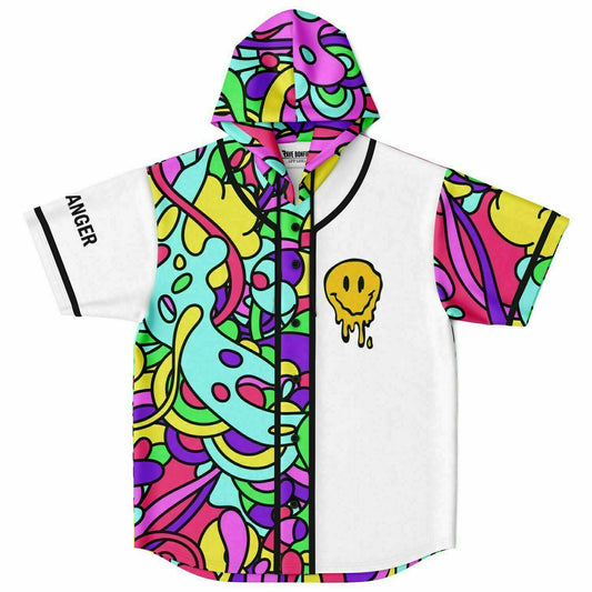 Break my neck and my heart Hooded Baseball Jersey