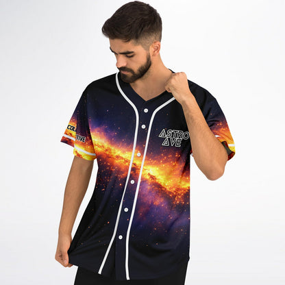 Astro Ave custom Baseball Jersey