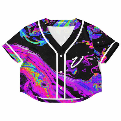 Kevin custom Cropped Baseball Jersey