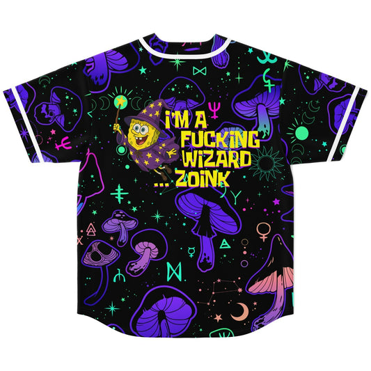 I'm a fucking wizard Baseball Jersey