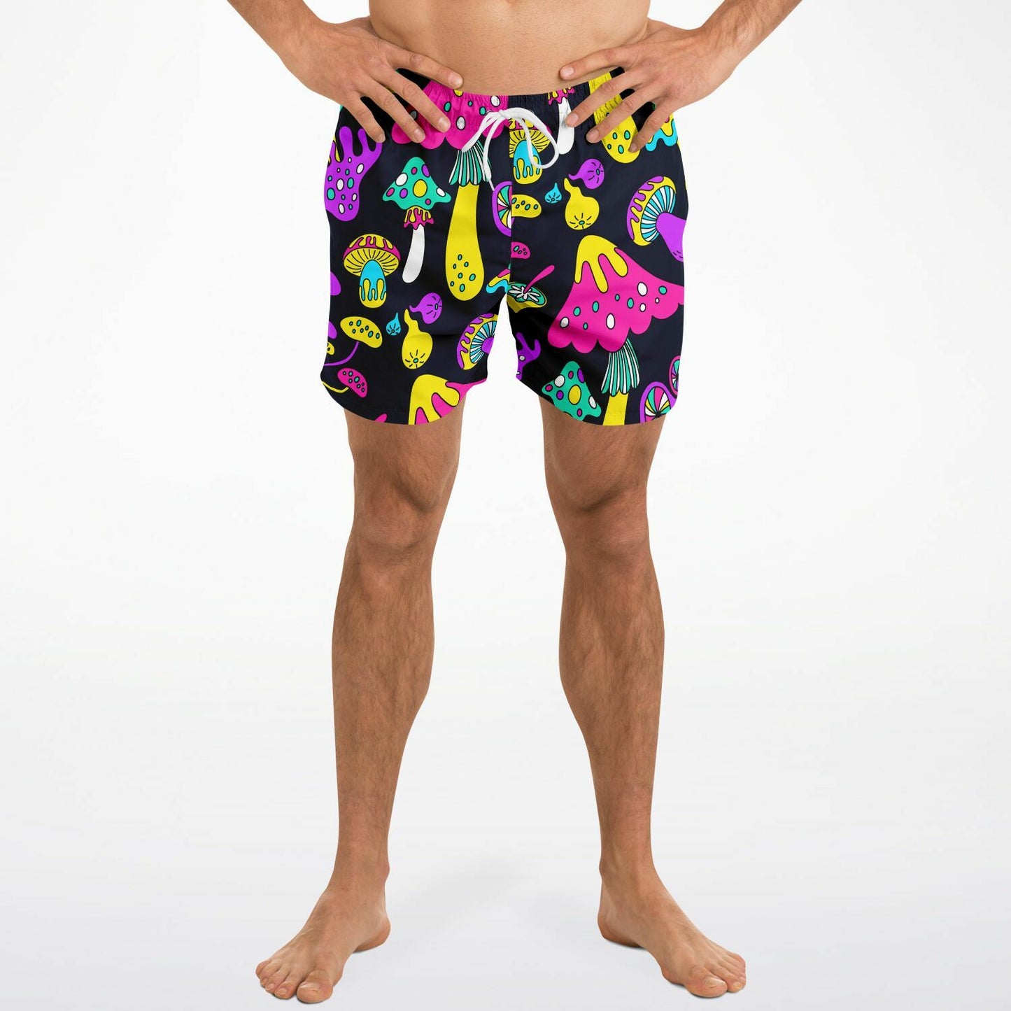 Acid Mushrooms Swim Trunks