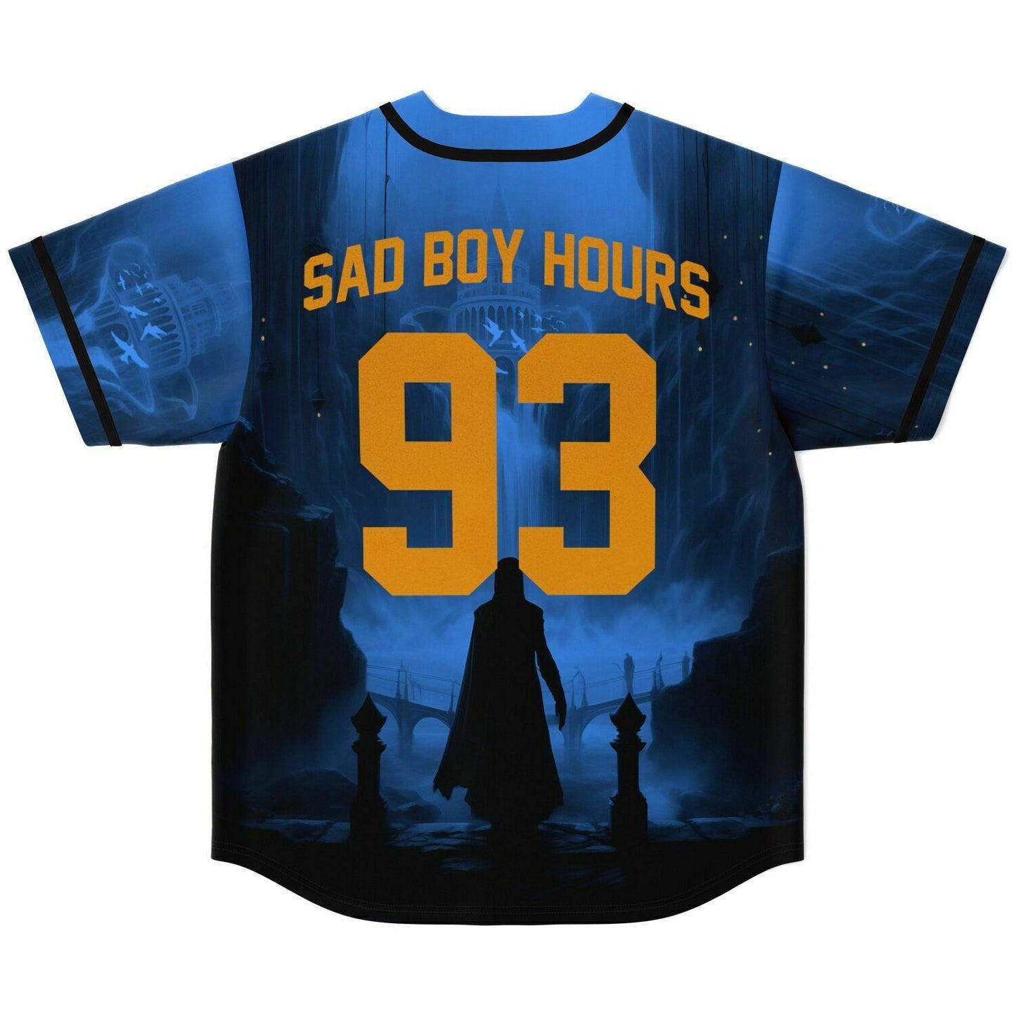 Sad Boi hours custom Baseball Jersey