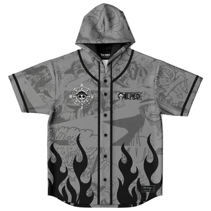 Four sea emperors Hooded Baseball Jersey