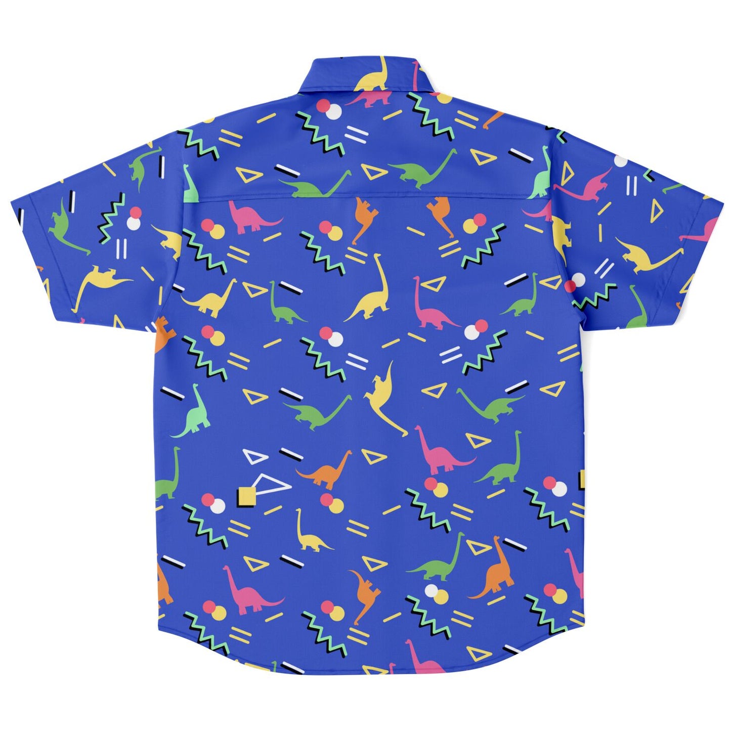 Dino Memphis pattern Buttons up