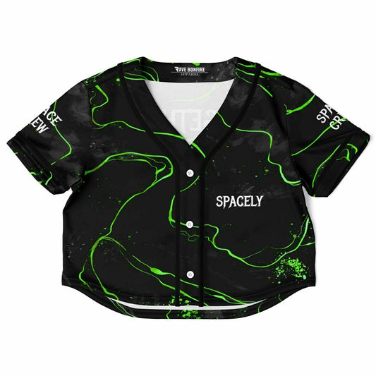 Spacely Cropped Baseball Jersey