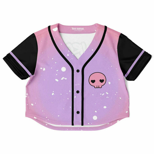 Allison Cropped Baseball Jersey