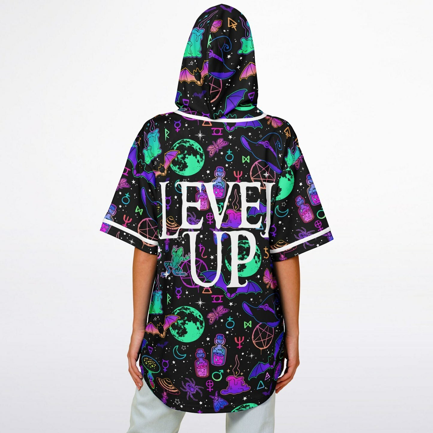 Katrina custom Hooded Baseball Jersey