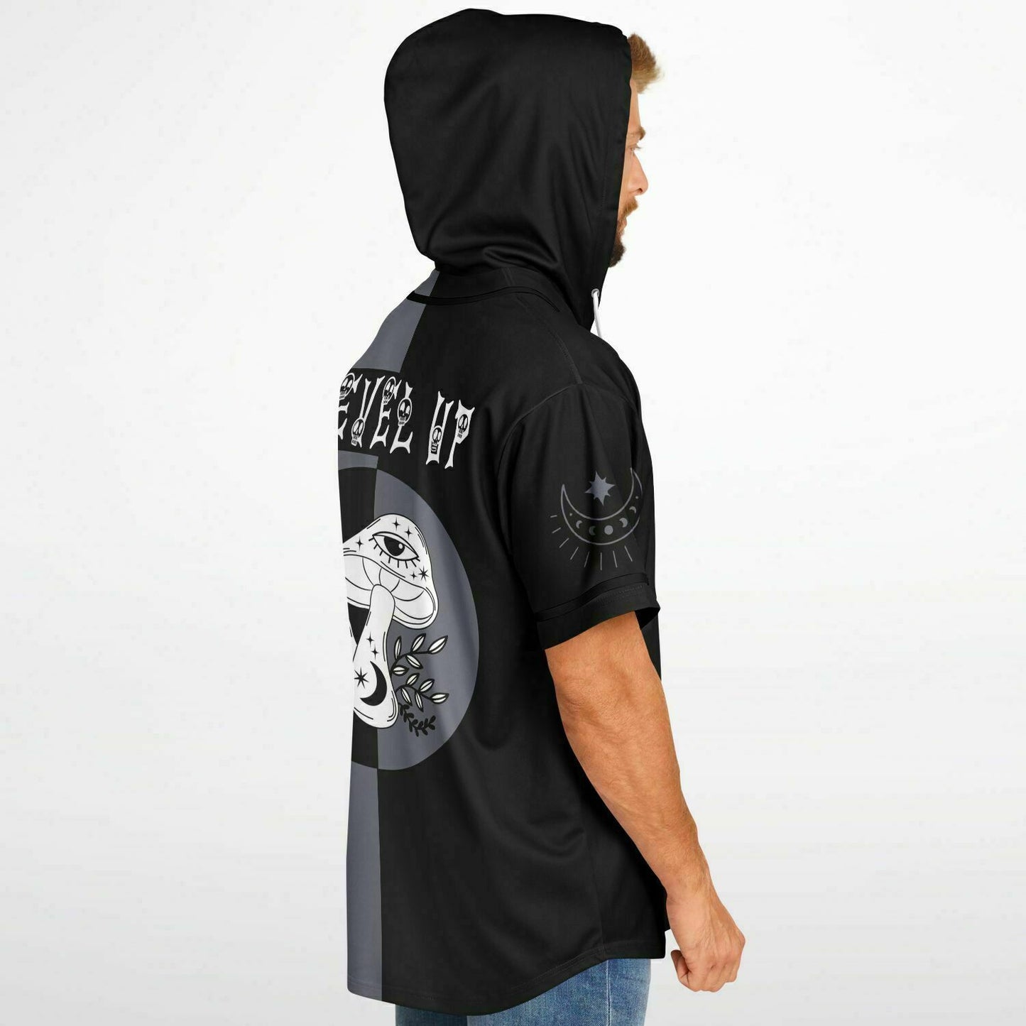 Braydon custom Hooded Baseball Jersey