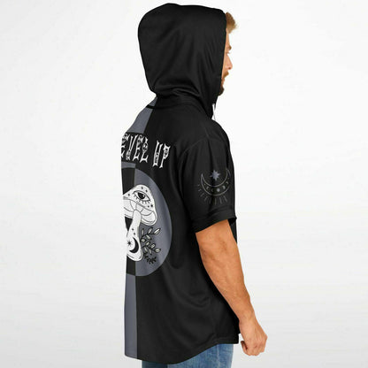 Braydon custom Hooded Baseball Jersey