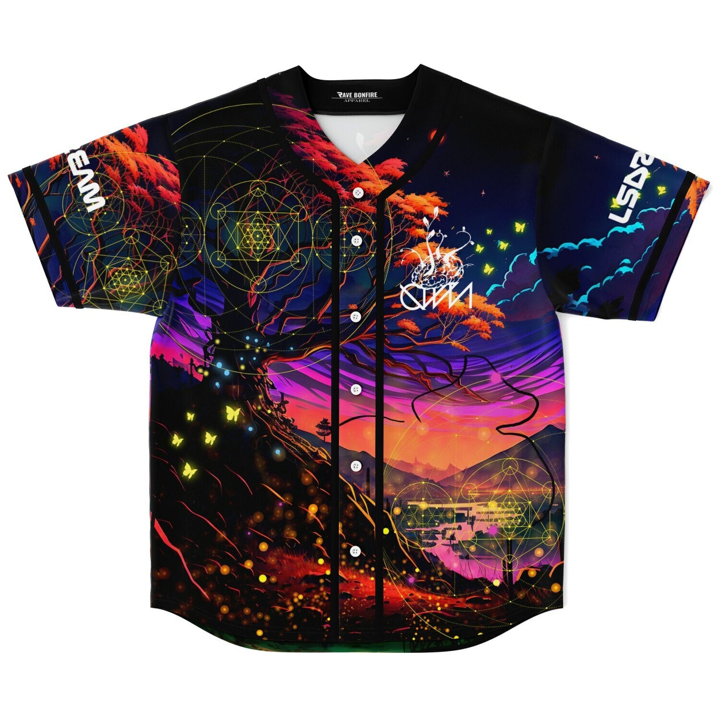 Myriam custom rave Baseball Jersey V1
