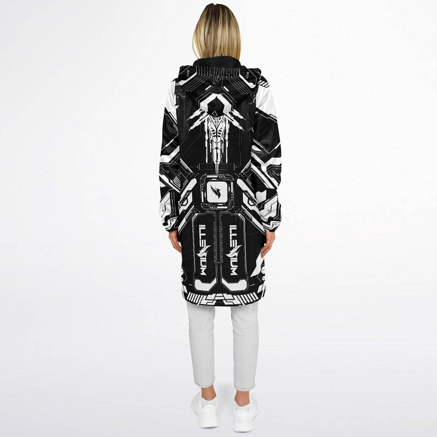 Cyber Zipper Cloak