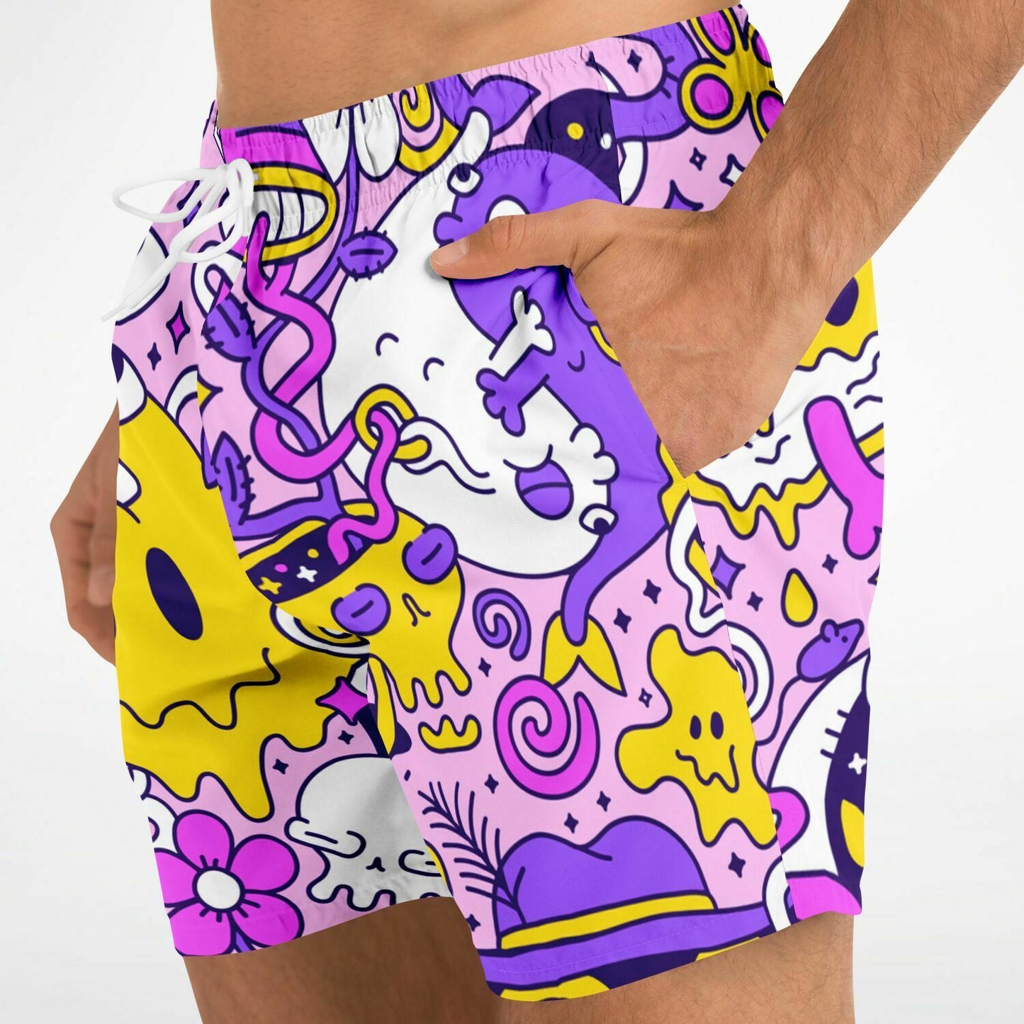 Trippy Swim Trunks