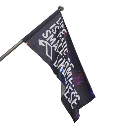 Life is made of small moments like these custom Flag