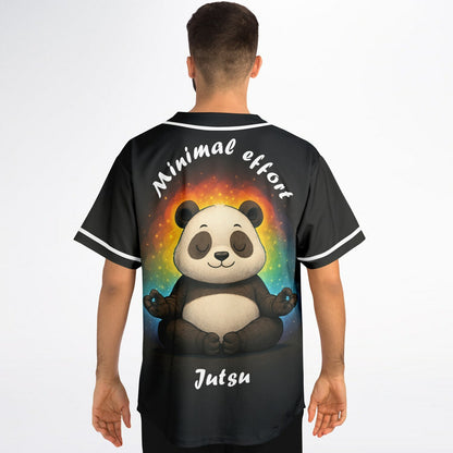 Minimalist effort jutsu Baseball Jersey