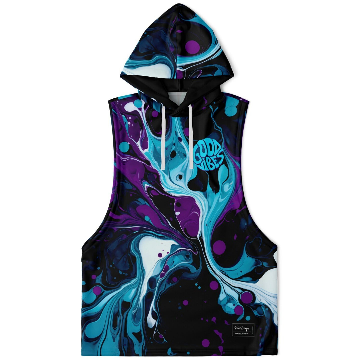 Good Vibes Sleevless Hoodie