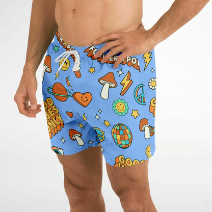 Groovy Swim Trunks