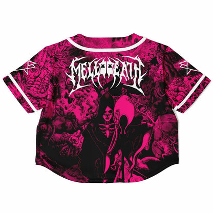 Amber Cropped Baseball Jersey