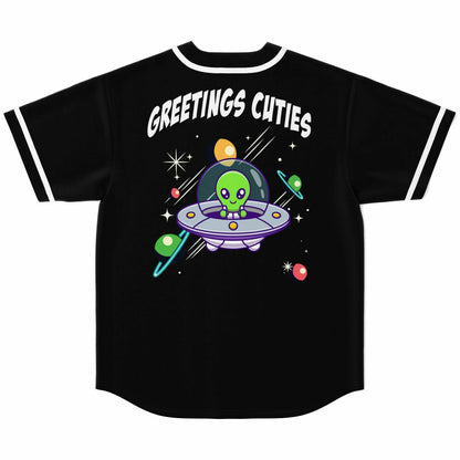Greetings Cuties Baseball Jersey