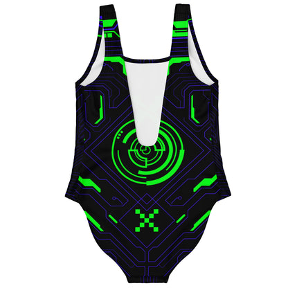 Electric hud rave bodysuit