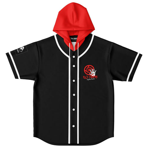 Yuji Itadori custom Hooded Baseball Jersey