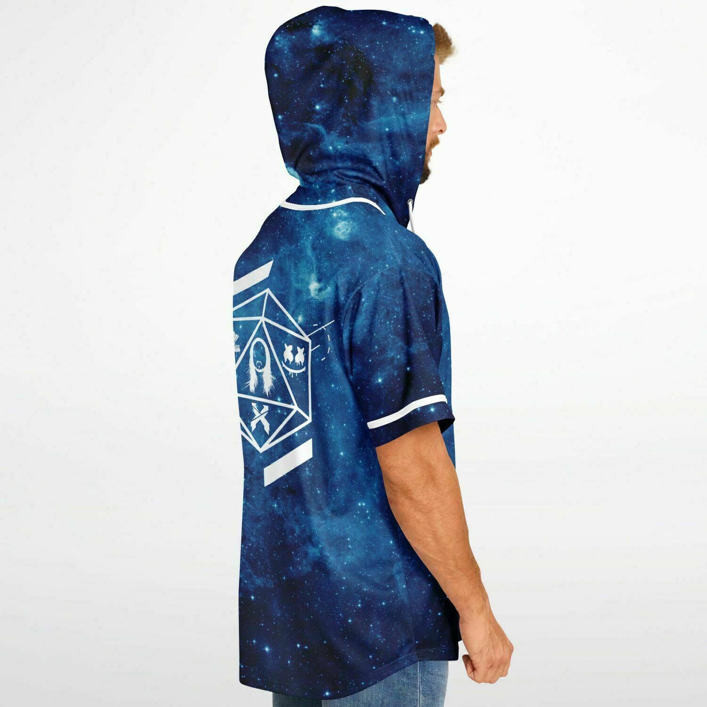 All in one Hooded Baseball Jersey