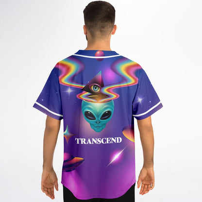 transcend custom Baseball Jersey