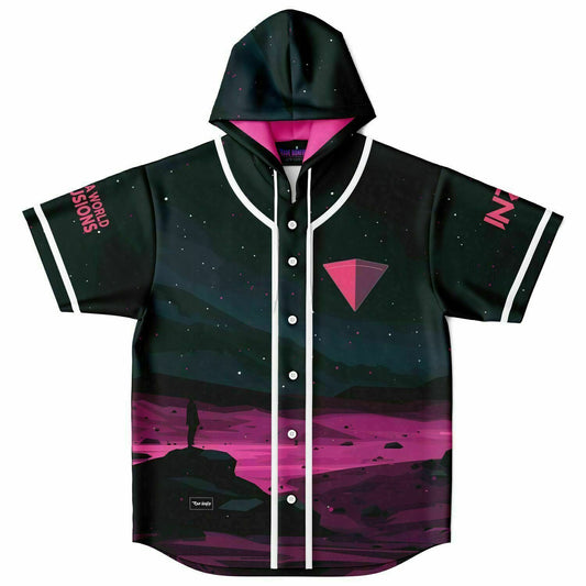 Overthinker Hooded Baseball Jersey