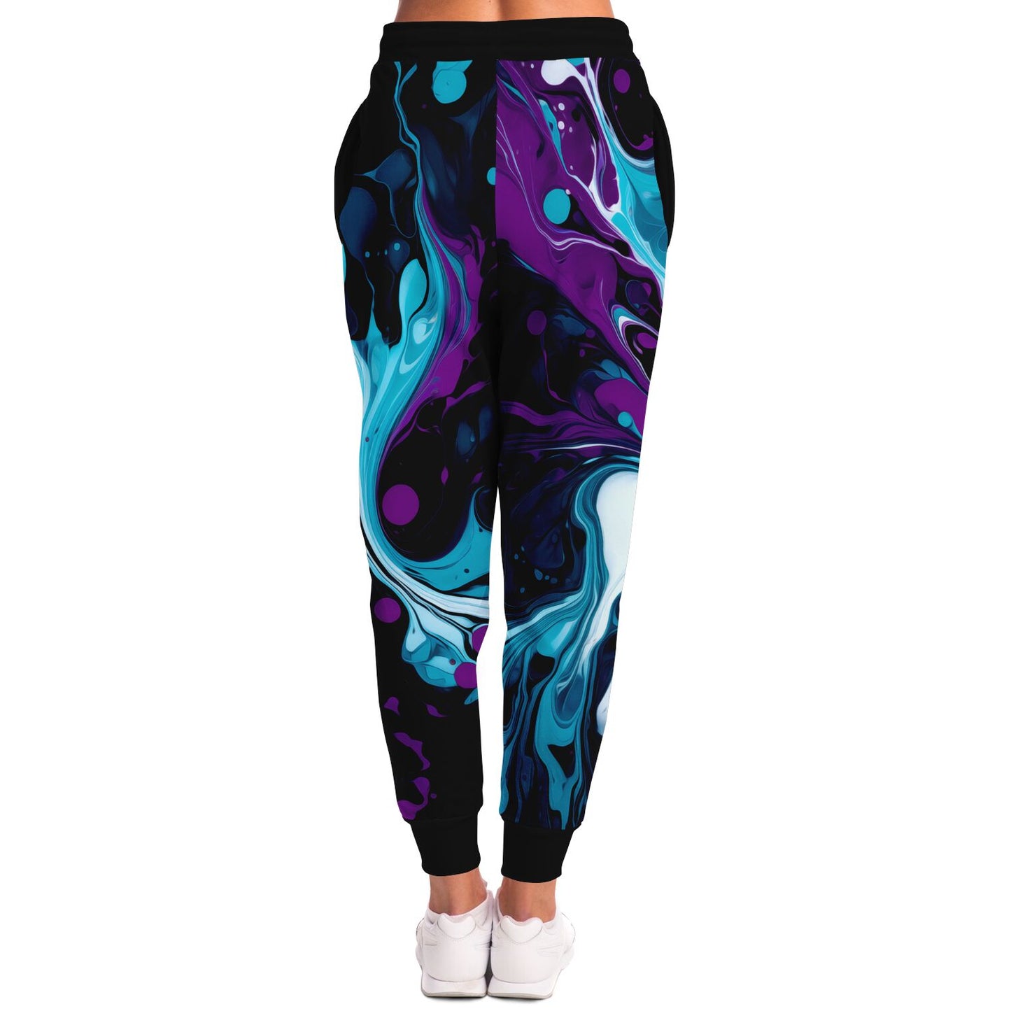 Purple Marbled Jogger