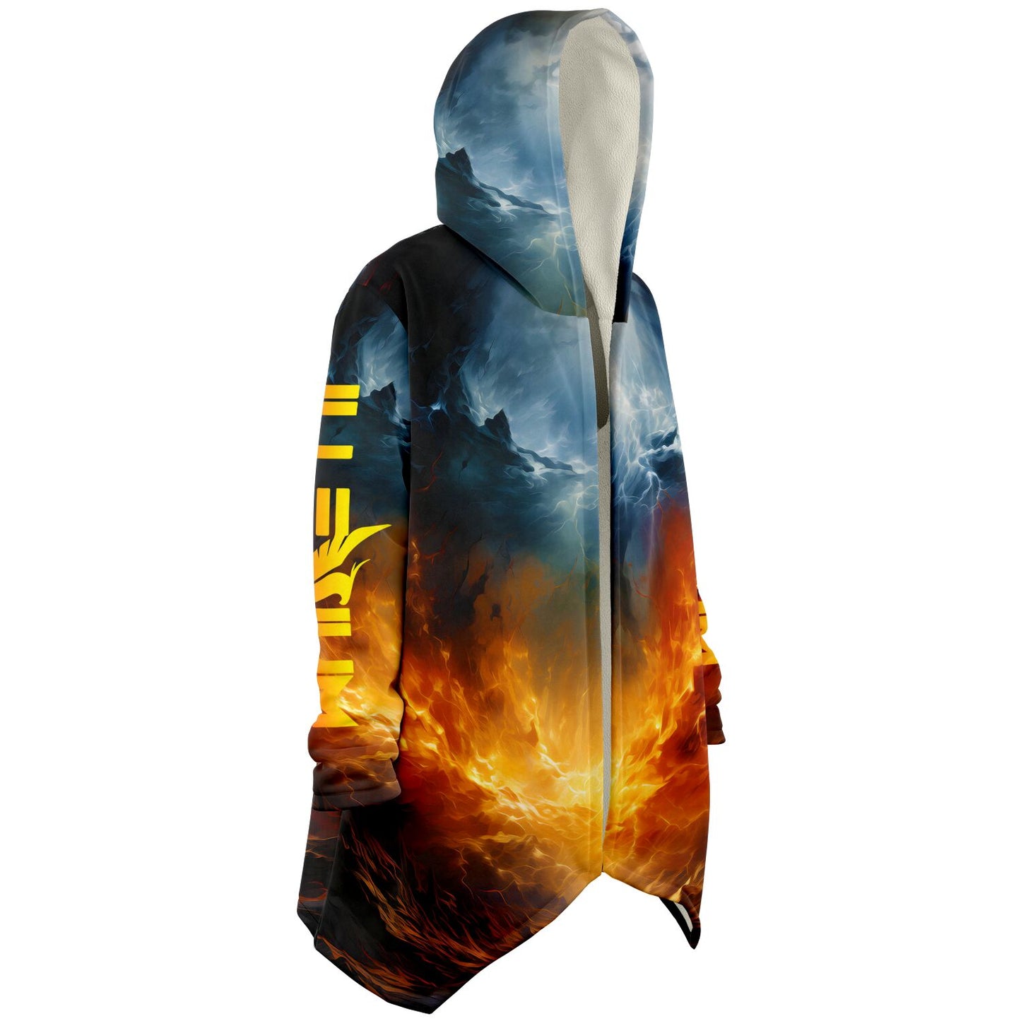 Phoenix on fire rave Cloak