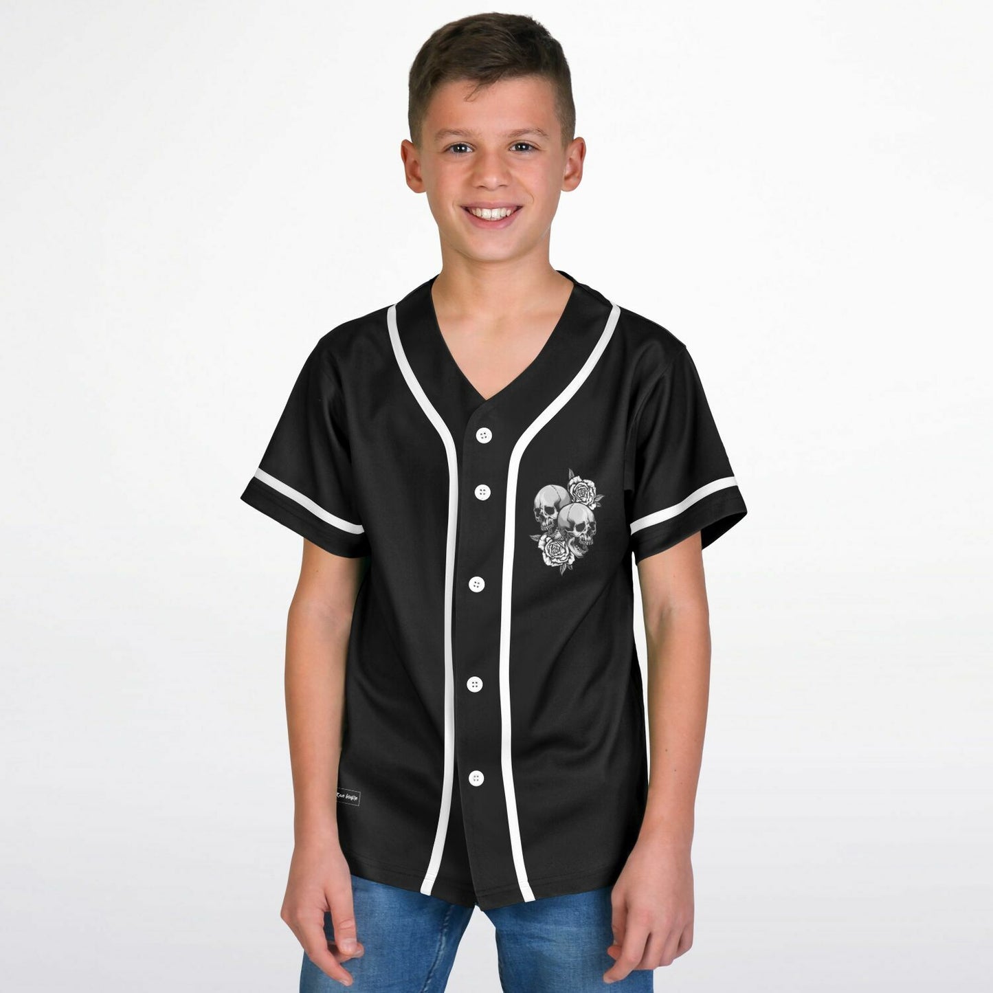 Little HeadBanger Kids Baseball Jersey