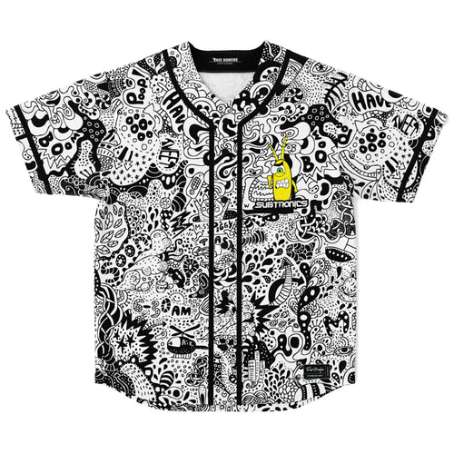 Alien sub custom Baseball Jersey