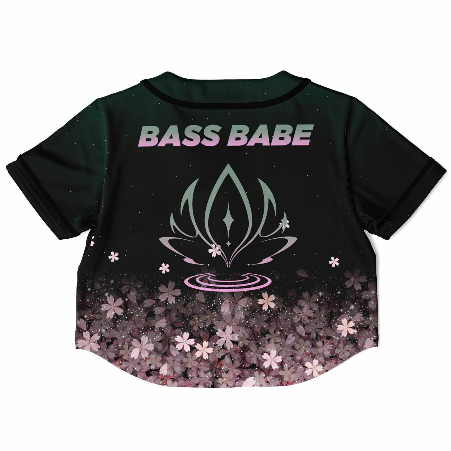Bass Babe Cropped Baseball Jersey V2