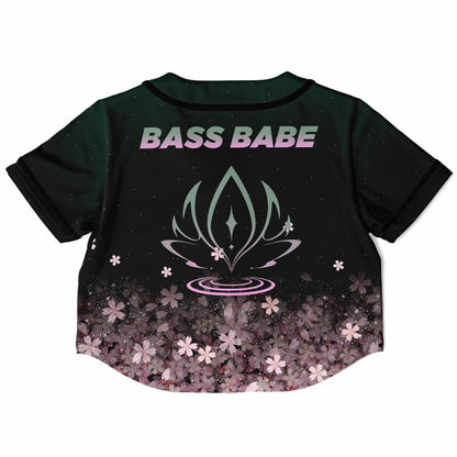 Bass Babe Cropped Baseball Jersey V2