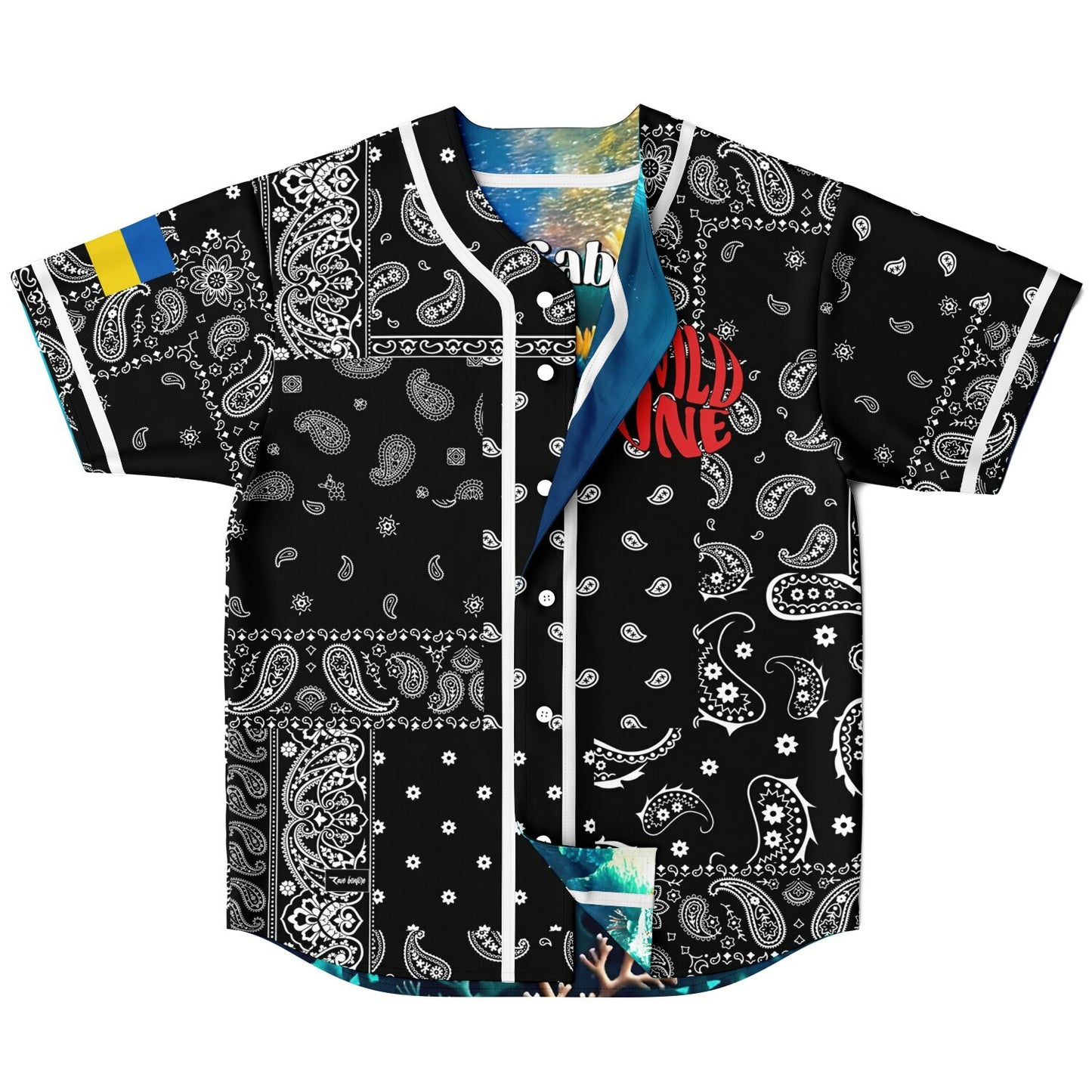 Autumn custom Reversible Baseball Jersey