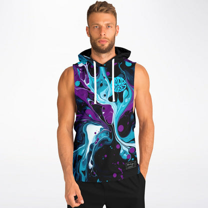 Good Vibes Sleevless Hoodie